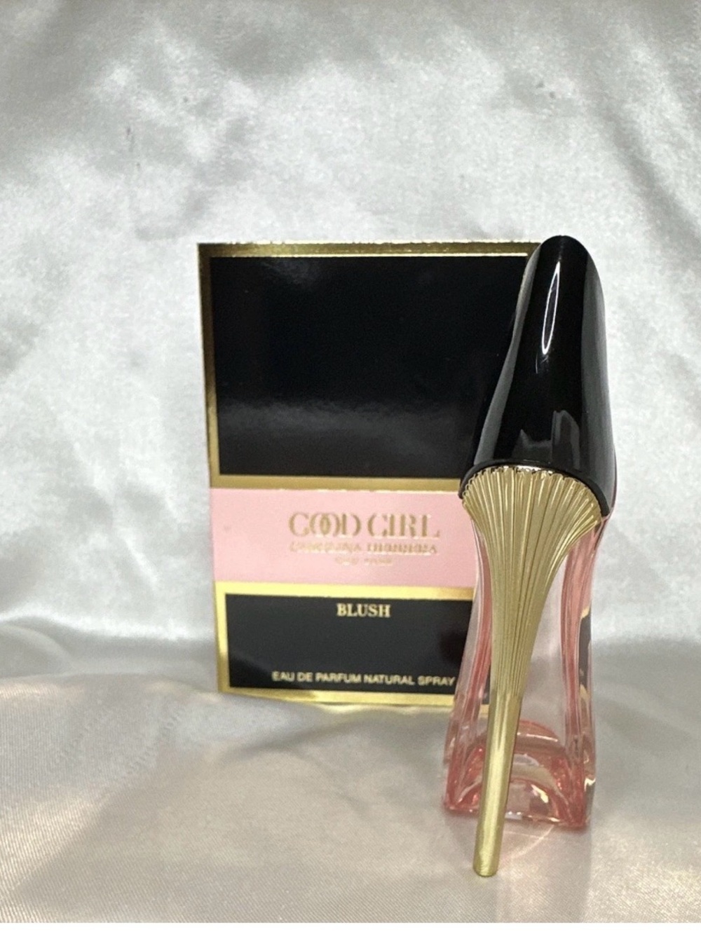 Carolina Herrera Good Girl Blush EDP Mini 7ml with Sample Blush Spray 1.5ml NEW - Picture 2 of 5